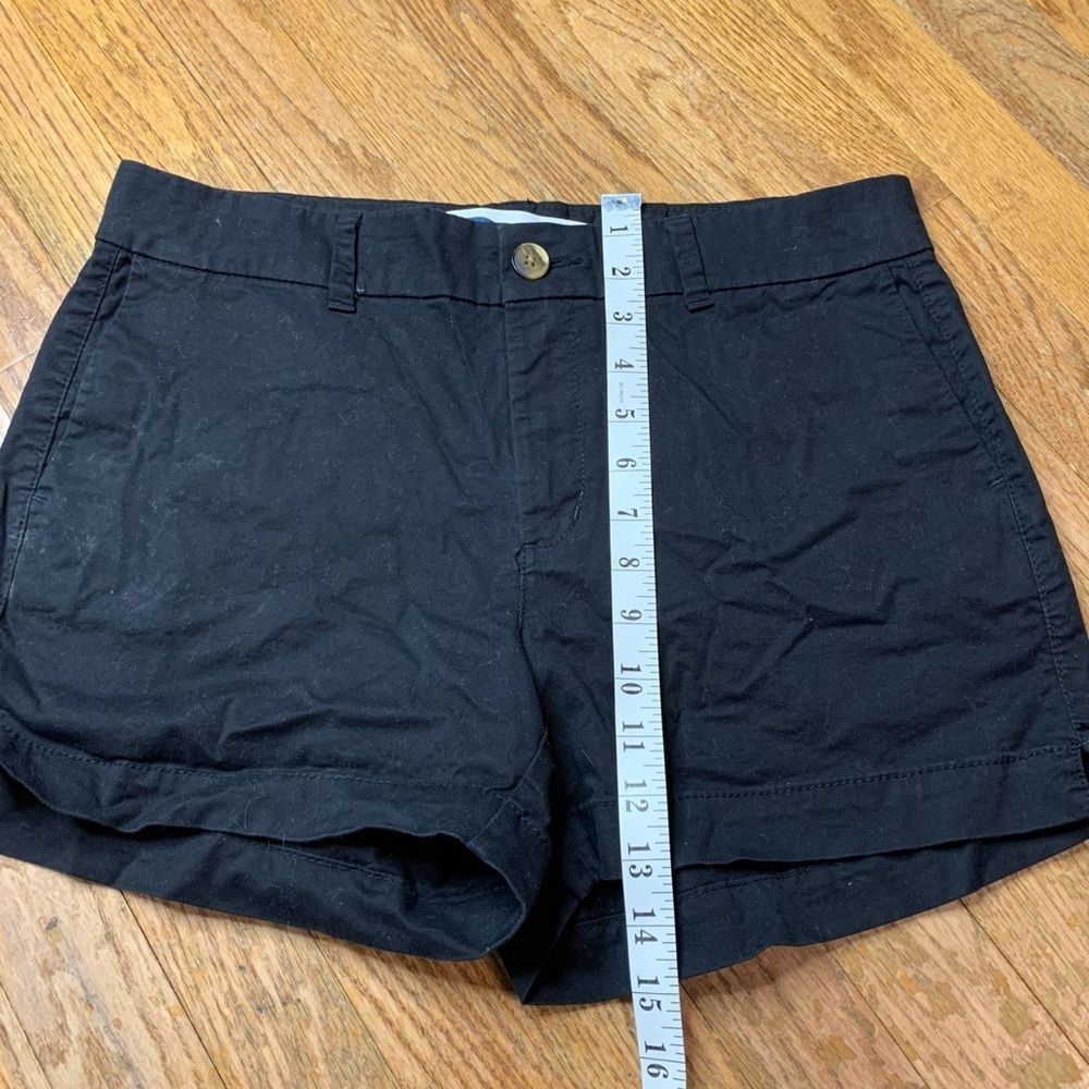 Old Navy Everyday Shorts | Black Chino Mid-Rise Twill - Size 8 - Picture 5 of 8